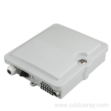 outdoor ftth 8 port cassette plc splitter 1:8 terminal box
